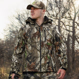 Tidewe | Heated Jacket Waterproof Softshell with 10000mAh Battery – Detachable Hood for Outdoor Activities 6