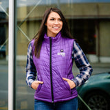 Velmora | Heated Vest Lightweight Nylon Electric Warmth – Quick-Charge Multi-Voltage Battery 7