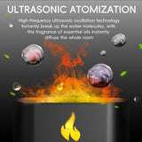 Velmora | Himalayan Salt Fireplace Humidifier Lamp Ultrasonic Aromatherapy – Multi-Function Design With Timer 5
