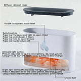 Velmora | Himalayan Salt Fireplace Humidifier Lamp Ultrasonic Aromatherapy – Multi-Function Design With Timer 7