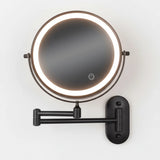 Velmora | LED Magnifying Mirror Adjustable Lighting 20.32cm – Cordless Rechargeable Design 0
