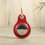 Velmora | Leather AirTag Cover Handmade Genuine Protection – Stylish Design With Easy Access 7