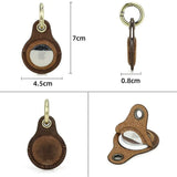Velmora | Leather AirTag Cover Handmade Genuine Protection – Stylish Design With Easy Access 8