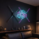 Velmora | 3D Hologram Projector Crystal-Clear HD Display – Plug and Play Compatibility — lifestyle
