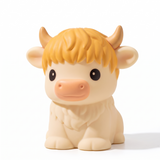 Velmora | Highland Cow Silicone LED Night Light Soft Glow – Perfect Gift for Kids — product shot