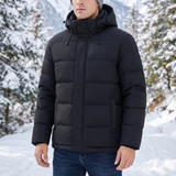 Velmora | Men's Insulated Winter Parka Waterproof Windproof – Lightweight Duck Down Filling — lifestyle