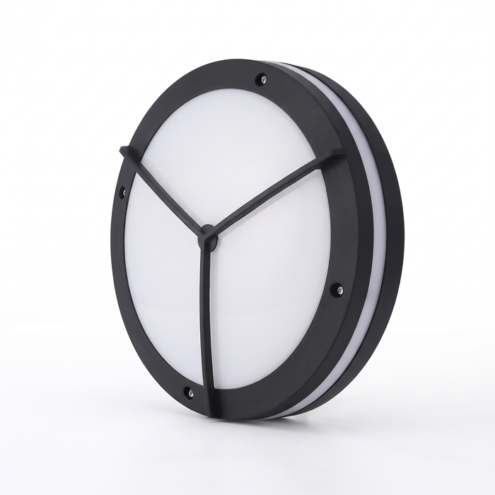 Outdoor Wall Light Waterproof IP65 – Modern Round Design With Integrated LED Illumination