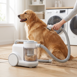 Velmora | Grooming Vacuum Noise-Free Pet Hair Collector – Ideal For All Dog Breeds — lifestyle