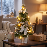 Velmora | LED Tabletop Pine Tree Warm White Illumination – Compact 40cm Design — lifestyle