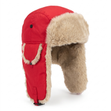 Trapper Hat Windproof Water-Repellent Faux Fur Lining – Adjustable Fit For All-Weather Protection — product shot