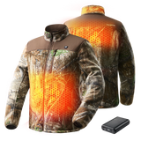 Tidewe | Heated Jacket Rechargeable Fleece with Battery Pack – Adjustable Temperature Control 0