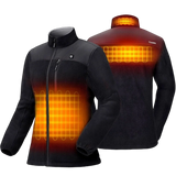 Tidewe | Heated Jacket Rechargeable Fleece with Battery Pack – Adjustable Temperature Control 4
