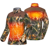 Tidewe | Heated Jacket Rechargeable Fleece with Battery Pack – Adjustable Temperature Control 5