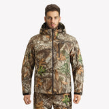 Tidewe | Heated Jacket Waterproof Softshell with 10000mAh Battery – Detachable Hood for Outdoor Activities 4