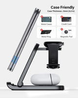 Velmora | 3 In 1 Fast Wireless Charger Compatible With Google Pixel Fold – Charge Phone, Smartwatch, And Earbuds Simultaneously 6