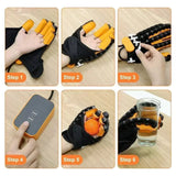 Velmora | Automatic Hand Trainer Gloves Adjustable Air Valve System – Powerful Five-Gear Performance 6