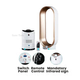 Velmora | Bladeless Fan Oscillating Remote Control – Safe Design for Families and Pets 7