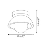 Velmora | Compact Ceiling Light Gentle Glow – Versatile for Modern Interiors 4
