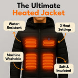 Velmora | Heating Jacket Adjustable Temperature Lightweight Design – Perfect For Outdoor Activities 0