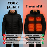 Velmora | Heating Jacket Adjustable Temperature Lightweight Design – Perfect For Outdoor Activities 1