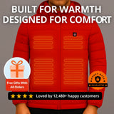 Velmora | Heating Jacket Adjustable Temperature Lightweight Design – Perfect For Outdoor Activities 5