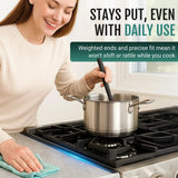 Velmora | Kitchen Gap Cover Strip Adjustable Stainless Steel – Easy Installation With No Tools 3