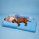 Velmora | Large Dog Bed Cooling Memory Foam Oversized – Breathable Fabric With Machine Washable Cover 1