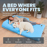 Velmora | Large Dog Bed Cooling Memory Foam Oversized – Breathable Fabric With Machine Washable Cover 2