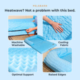 Velmora | Large Dog Bed Cooling Memory Foam Oversized – Breathable Fabric With Machine Washable Cover 3