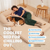Velmora | Large Dog Bed Cooling Memory Foam Oversized – Breathable Fabric With Machine Washable Cover 4