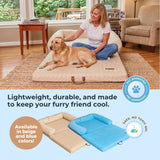 Velmora | Large Dog Bed Cooling Memory Foam Oversized – Breathable Fabric With Machine Washable Cover 5