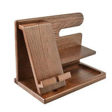 Velmora | Multi-Function Desk Organizer Built-In Phone Stand – Spacious Storage Tray for Everyday Essentials 0