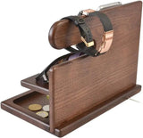 Velmora | Multi-Function Desk Organizer Built-In Phone Stand – Spacious Storage Tray for Everyday Essentials 4