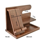 Velmora | Multi-Function Desk Organizer Built-In Phone Stand – Spacious Storage Tray for Everyday Essentials 6