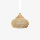 Velmora | Rattan Pendant Light Handcrafted Unique Design – Adjustable Cable Length For Warm Ambiance 10