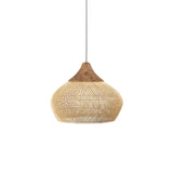 Velmora | Rattan Pendant Light Handcrafted Unique Design – Adjustable Cable Length For Warm Ambiance 15
