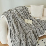Velmora | Reversible Throw Blanket Thick Coral Fleece – Soft Lightweight Machine Washable Design 3