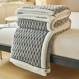 Velmora | Reversible Throw Blanket Thick Coral Fleece – Soft Lightweight Machine Washable Design 4