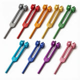 Velmora | Solfeggio Forks 9pc Set Professionally Tuned – Chakra Printed Engrams Included 1