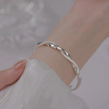 Velmora | Sterling Silver Bracelet Adjustable Length – Lightweight Minimalist Design For Everyday Wear 0