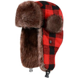 Velmora | Trapper Winter Hat Windproof Faux Fur Lining – Unisex Adjustable Design 3