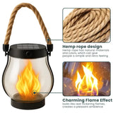 Velmora | USB Rechargeable Rope Lantern Light-Sensing Automatic – Compact Design With Hemp Rope Handle 3