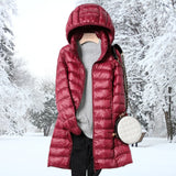 Velmora | Women's Jacket Ultralight Waterproof Insulated – Detachable Hood For Versatile Style 5