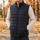 Velmora | Unisex Heated Body Warmer Adjustable Heat Levels – Core Warming Vest with Safety Features — lifestyle