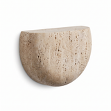 Velmora | Plaster Wall Light Upward Diffusion – Minimalist Half Bowl Design With Soft Ambient Glow — product shot