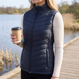 Velmora | Heated Vest Lightweight Nylon Electric Warmth – Quick-Charge Multi-Voltage Battery — lifestyle