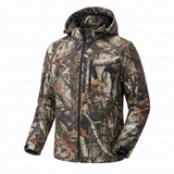 Tidewe | Heated Jacket Waterproof Softshell with 10000mAh Battery – Detachable Hood for Outdoor Activities — product shot