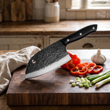 Velmora | Chef Knife High Carbon Stainless Steel 17cm – Ergonomic Handle For Steady Control — lifestyle