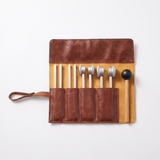 Velmora | Harmony Tuning Fork Set Precision Tuned Frequencies – Premium Leather Case Included — product shot
