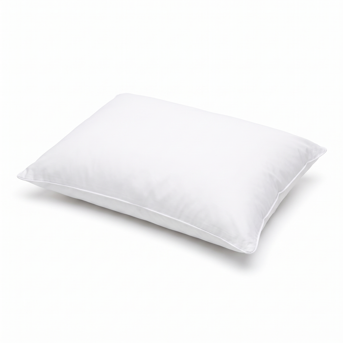 Goose Down Bed Pillow Hypoallergenic Medium-Firm Support – Perfect For All Sleep Positions